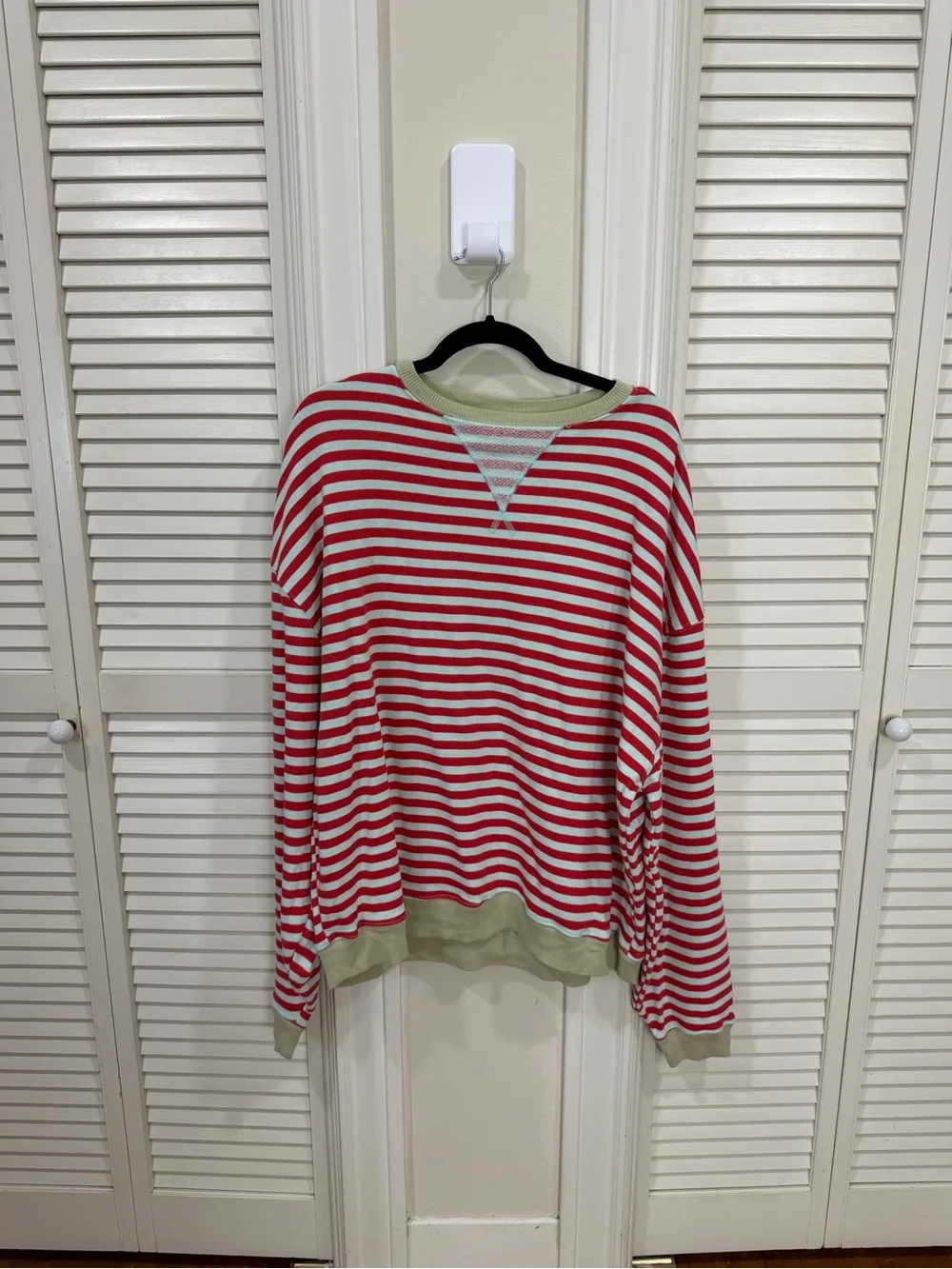 Free people Classic Striped Crew sweater